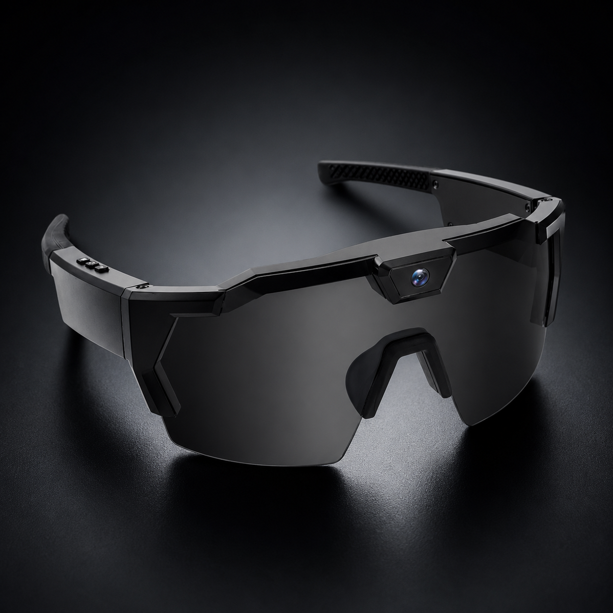 Veloptik Mach Camera Sunglasses - HD POV Video Sport Glasses for Cycling, Skiing & Watersports